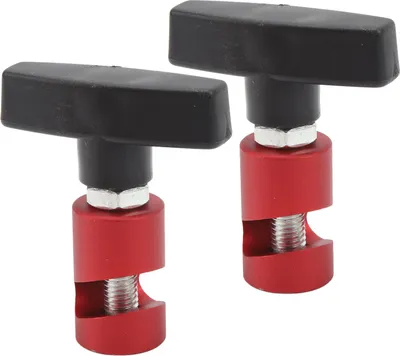 Image de 2pcs Lift Support Clamp Hood Strut Clamp and Spark Plug Caliper 2 in 1 Tool for Car Hood Tailgate Red (Pince de support de levage pour hayon de voiture)