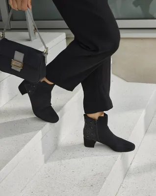 Produktbild von LASCANA Stiefelette schwarz/glitzer Größe 35