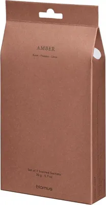 Produktbild von blomus GmbH TUOKSU Duftsachets Amber rustic brown Set 3tlg