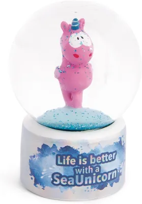 Produktbild von Nici - 49715 - Schüttelkugel, Seepferdchen, Laguna Rainbow, 6,5cm