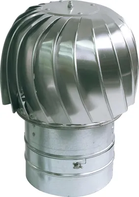 Produktbild von Aluminium-Kaminhaube, Luftabsaugspinner, 450 mm Durchmesser