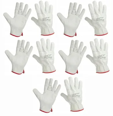 Produktbild von DBautomotive Montagehandschuhe Ziegenleder Gr.11 5 Paar