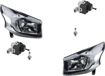 Zdjęcie produktu dla Johns, reflektory odpowiednie dla Renault Trafic 05/2014- + H4 Lewy Prawy z serwomotorem 8200501939 2605600Q0E 260562319R 4420577 93168280 260601784R 2
