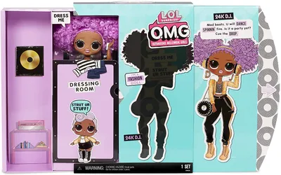 Produktbild von MGA Entertainment 574217E7C - L.O.L. Surprise OMG 3.8 Doll- 24K DJ
