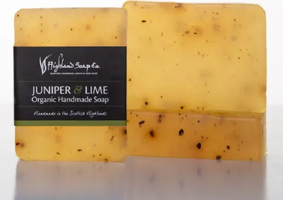 Produktbild von The Highland Soap Company Seife Juniper & Lime 150g