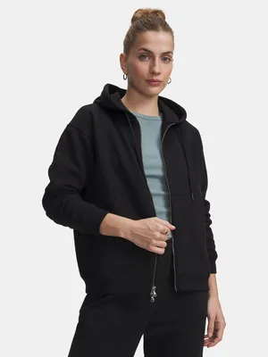 Immagine prodotto di Under Armour Ua Icon Hwt Terry Fz - Ultimate Black, taglia: M