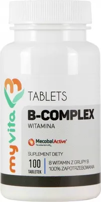 Produktbild von Myvita Vitamin B Complex 100 Tablets