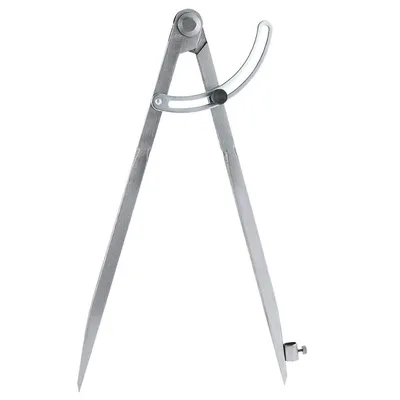 Produktbild von Stahl Rundspur 30CM, Großkreismessgerät, Ritzmessgerät Abstandsplanungslinie Werkzeug, Werkzeuge zum Ritzen von Leder