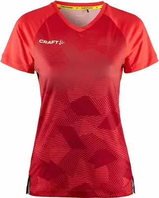 Produktbild von Craft Premier Fade Trikot Kurzarm Damen - Neonrot