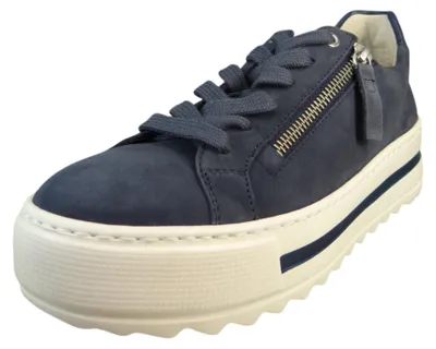 Produktbild von Gabor 86.498 Damenschuhe - Halbschuhe - Sneaker blau NEU
