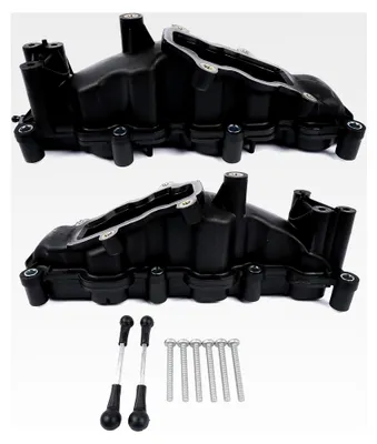 Produktbild von 2x Ansaugbrücke Saugrohr Kompatibel mit A4 A6 Q7 2.7 3.0 TDI