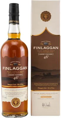 Produktbild von Finlaggan Sherry Finished Small Batch Release 46% Vol. 0,7l in Geschenkbox