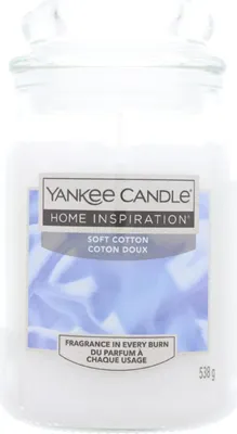 Obrázek produktu pro Vonná svíčka Home Inspiration velká Soft Bavlna 538 g