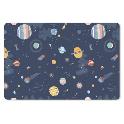Produktbild von MuchoWow® Mauspad Mousepad Kinder - Muster - Raum 27x18 cm - Mousepads - Maus Mat - Pad - Mausunterlage - Büroartikel - Desk Matten
