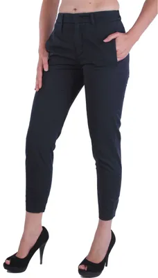 Produktbild von Prada Damen Hose Capri Skinny 7/8 Chino Blau, Beige Gr. 36 - 46 #27