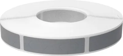 Produktbild von Rubbelaufkleber RECHTECKIG 10x40mm GRAU x1000