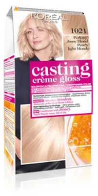 Obrázek produktu pro Barva na vlasy L'Oréal Casting Creme Gloss 1021 Světlý perlový blond