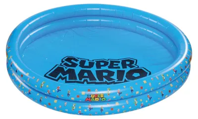 Produktbild von Planschbecken Super Mario 150cm Pool Kinder Garten 2-Ring Happy People Becken