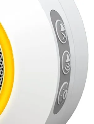 Obrázok produktu pre Byron DBY-23524, Šedá, Biela, 85 dB, Domáci, Kancelária, IP44, Plast, Tlačidlá