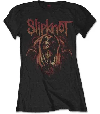 Image de T-shirt Slipknot pour femmes : Evil Witch (Back Print), moyen, noir