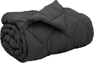 Obrázok produktu pre vidaXL Zimná prikrývka, antracitová, 135 x 220 cm, mikrovlákno