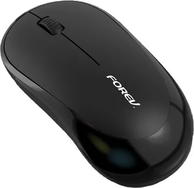 Produktbild von INF Tragbare 2.4GHz Funkmaus mit USB, 1200 DPI Optische Maus für Laptop Schwarz