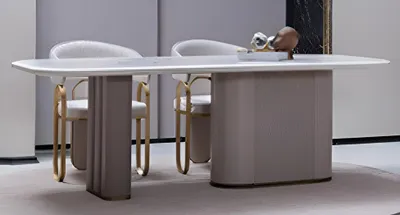 Obrázek produktu pro Moderní jídelní set se stylovým stolem a elegantními židlemi