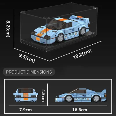 Produktbild von Mould King® 27077 F40 LM inkl. Showcase