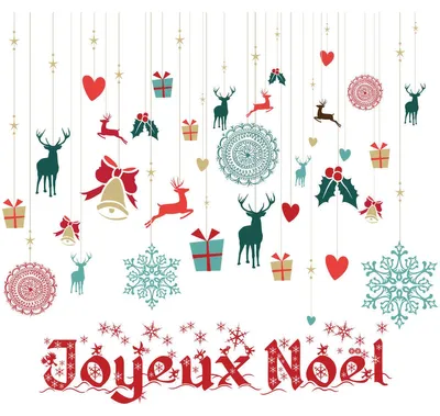 Produktbild von Weihnachtsaufkleber, Frohe Weihnachten – Weihnachtsaufkleber zum Aufkleben – Festtagsdekoration – 20 x 20 cm