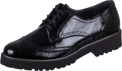 Produktbild von Semler Plateau Schnürschuhe Damen 31373331313836 Schwarz 43 EU