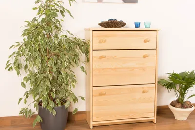 Produktbild von Schuhschrank Holz Kiefer