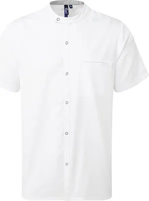 Produktbild von Premier Workwear ChefŽs Recycled Short Sleeve Shirt