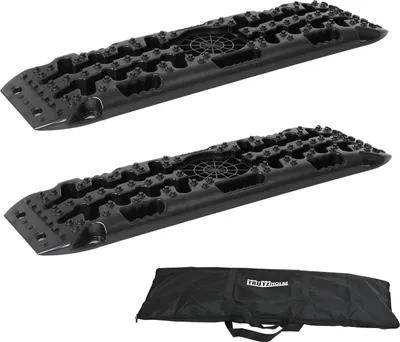 Produktbild von 2x Anfahrhilfe 106 x 31 x 6 cm 5 t Tragkraft Sandboards Offroad Traktionshilfe Schnee mit Tasche
