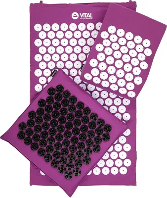 Produktbild von VITAL Akupressurmatte Deluxe-Set SOFT aubergine