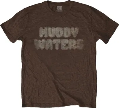 Image de Muddy Waters - "Electric Mud" T-Shirt für Herren/Damen Uni RO9480 (M) (Braun)