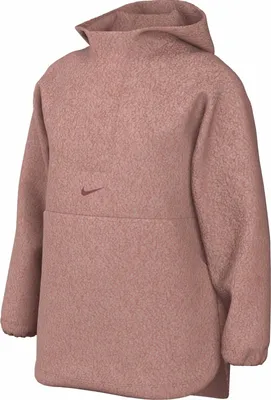 Produktbild von NIKE Mädchen G Nk Tf Sherpa Jkt Fm Nvlty, Red Stardust/Cedar, FN4783-618, XS