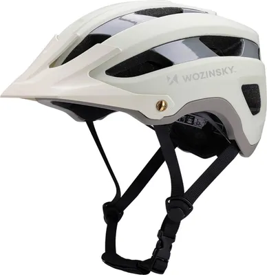 Zdjęcie produktu dla Kask Rowerowy Mtb Wozinsky Z Odpinanym Daszkiem Lekki 57-62 Cm - Pastelowa Zieleń