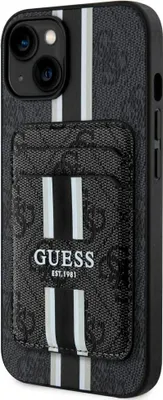 Immagine prodotto di Etui Guess 4G Stripes Z Portfelem Magsafe Do Iphone 15 Czarny
