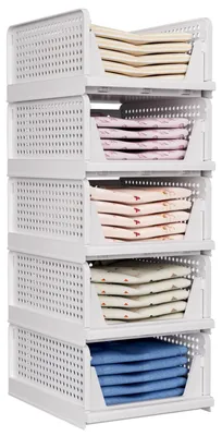 Massives Holzregal 5er-Pack 34 x 43,6 x 19 cm