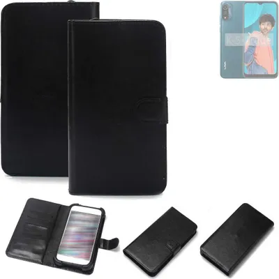 Produktbild von K-S-Trade Handyhülle Schutzhülle kompatibel mit Lava X3 Handy Schutz Hülle Handyhülle Bumper schwarz 1x