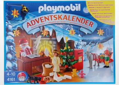 Produktbild von PLAYMOBIL Advent Calendar Christmas Post Office, 4 Jahr(e), Kunststoff, Multi