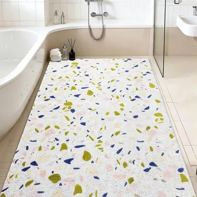 Productafbeelding van Elzusha - Antislip Douchemat met Afvoergaten (90 x 120 cm)