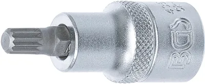 Produktbild von BGS 4352 Bit-Einsatz 12,5 (1/2), Innenvielzahn, 53 mm lang, M8