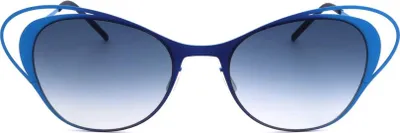 Produktbild von Italia Independent Mod. Mod 0219 I-Thin Metal Dark Blue And Blue