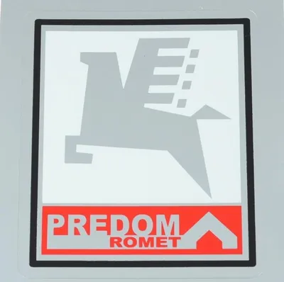 Produktbild von Selbstklebender Aufkleber aus Chrom, passend für Predom Modelle und Fahrzeuge