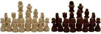 Immagine prodotto di Giochi Dischi Scacchi In Legno 11 Cm (Bianco+nero)