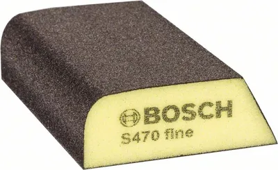 Produktbild von Bosch 2 608 608 223, Schleifpad, Feine Körnung, Schaum, Holz, Blau, Grau, 69 mm