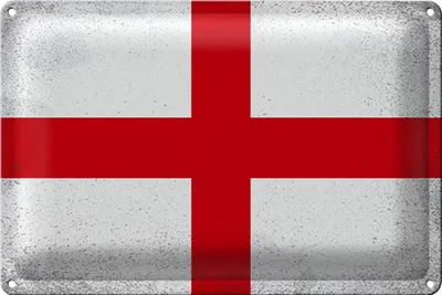 Produktbild von Blechschild Flagge England 40x30cm Flag of England Vintage