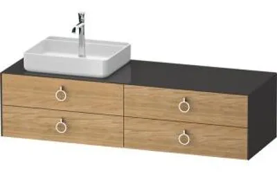 Produktbild von DURAVIT WT4995LH5H10010 WTU wh White Tulip 550x1600x408mm Eic