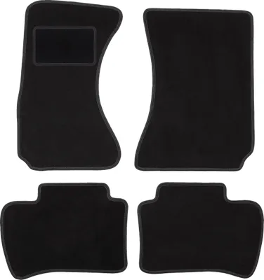 Obrázek produktu pro černé velurové rohože pro: Daihatsu Terios I SUV 1997-2005